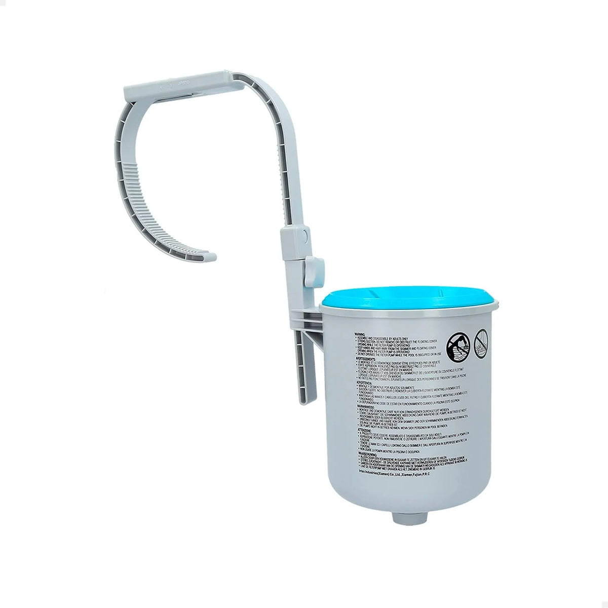 Intex Depuradora Arena Krystal Clear 3.500 l/h Skimmer Deluxe Filtro 3.028 l/h Easy Set-Metal Frame. 49x43x34 cm. Color Blanco