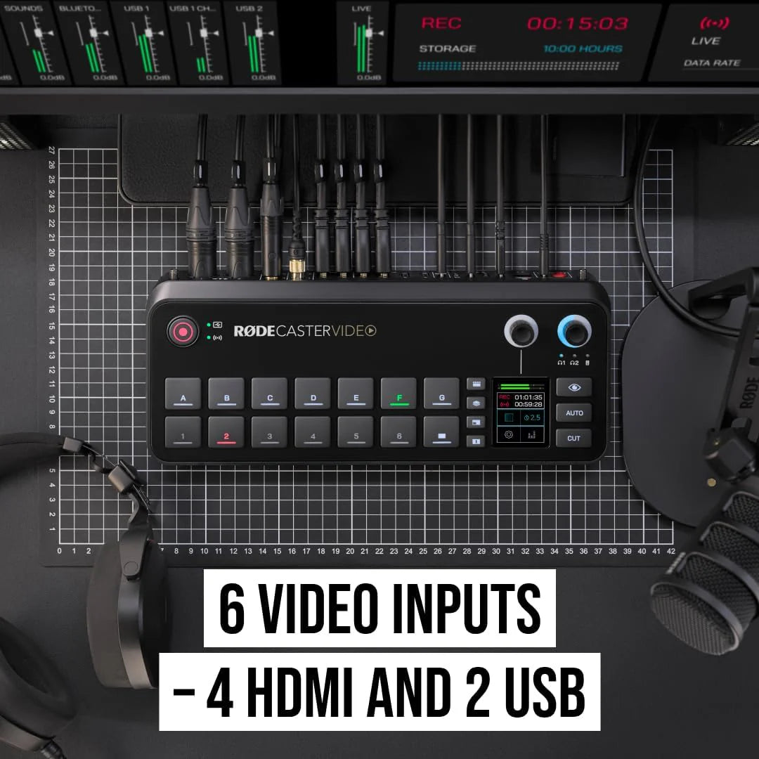All-in-One Production Solution for Podcasting. Streaming. Music Production and Content Creation.Black