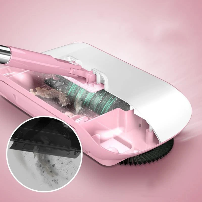 Hand Push Sweeping Robot Household Broom Dustpan Set for Household Cleaning
