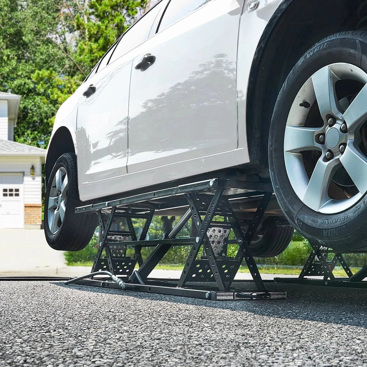 5.000-Lb. Portable Car Lift System for Home Garage