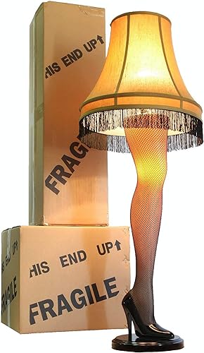45-Inch Christmas Deluxe Leg Lamp. Multicolor