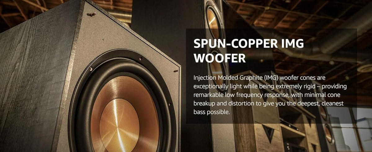 R-120SW Subwoofer. Black