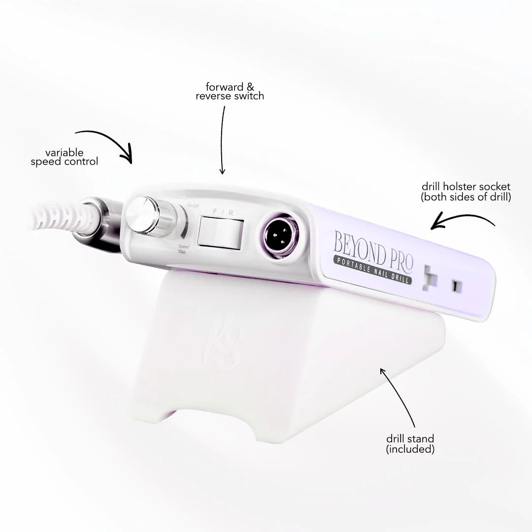Electric drill | Portable. rechargeable and wireless | White