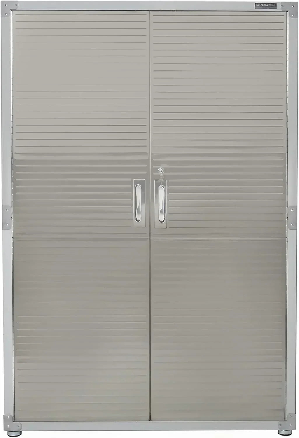 Seville Classics UHD16238 Mega armario . 121.9 x 60.9 x 182.9 cm. soporte de metal con revestimiento en polvo. gris