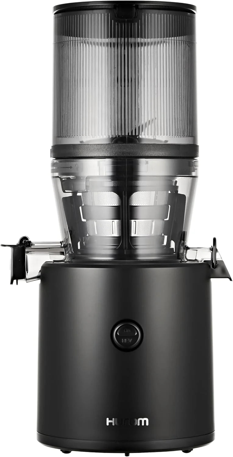 Cold press juicer. easy-to-clean chewing-style slow juicer. coarse filter screen. automatic feeding. no need for operator intervention. household size. quiet motor. easy assembly (kale/deep green)
