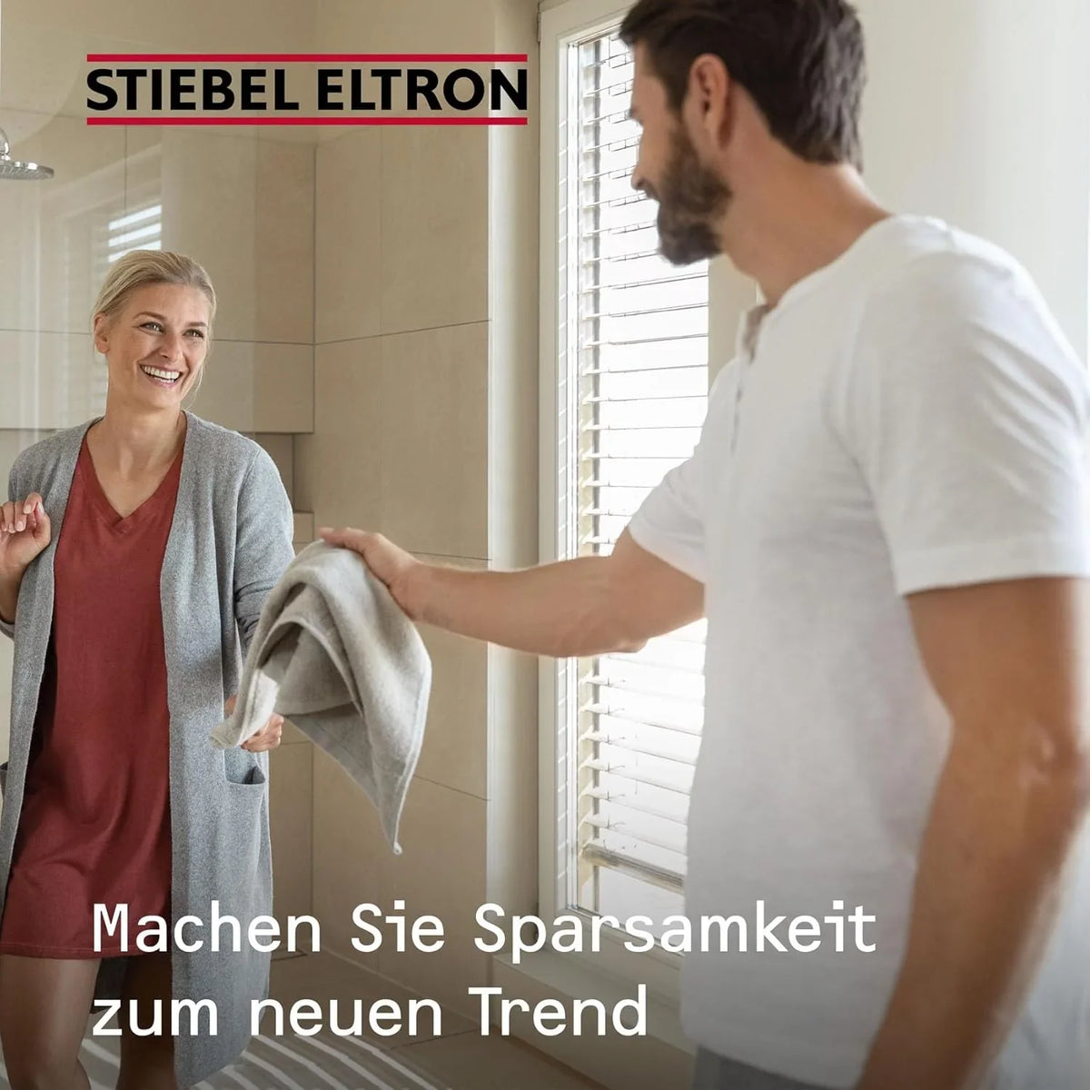 STIEBEL ELTRON Neueste Generation Elektronischer Durchlauferhitzer DHB 27 ST Trend. besonders energiesparend dank 3i-Technologie. gradgenaue