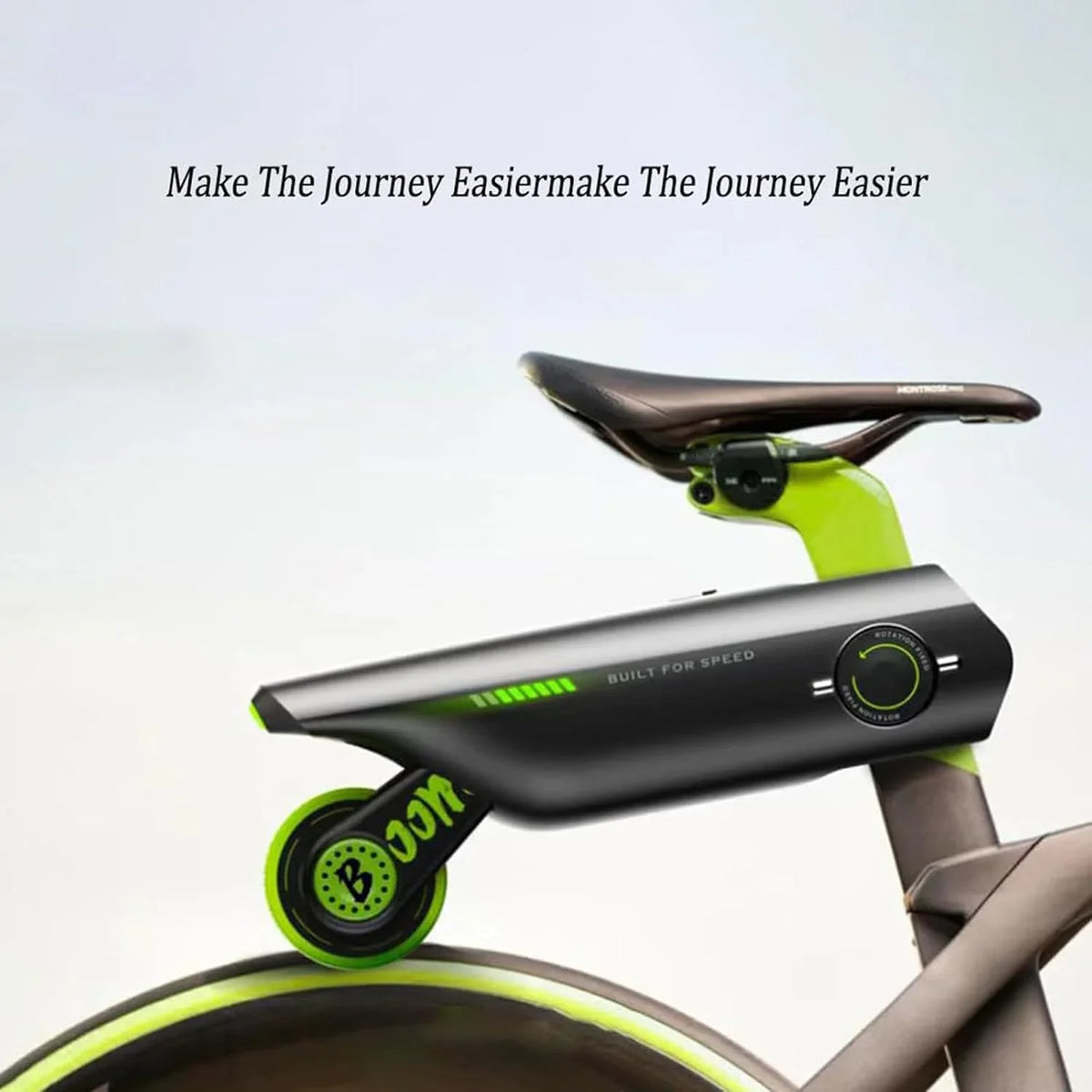 Kit ConversióN Bicicleta EléCtrica + Adaptador Tija SillíN 6 Velocidades. MáX. 15.5 Mph. 2 Kg Ligero De Transportar + Control De AplicacióN. Bueno