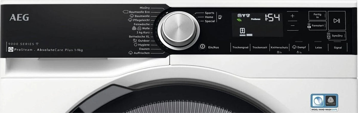AEG Wärmepumpentrockner TR9DW80690. weiß. A+++