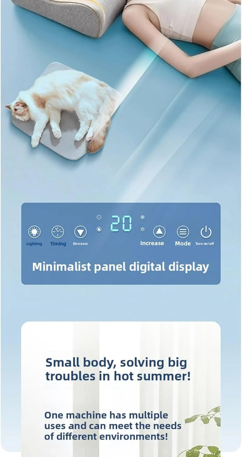 Portable air Conditioner for Camping. Outdoor Tent air Conditioner for Picnic Truck RV White