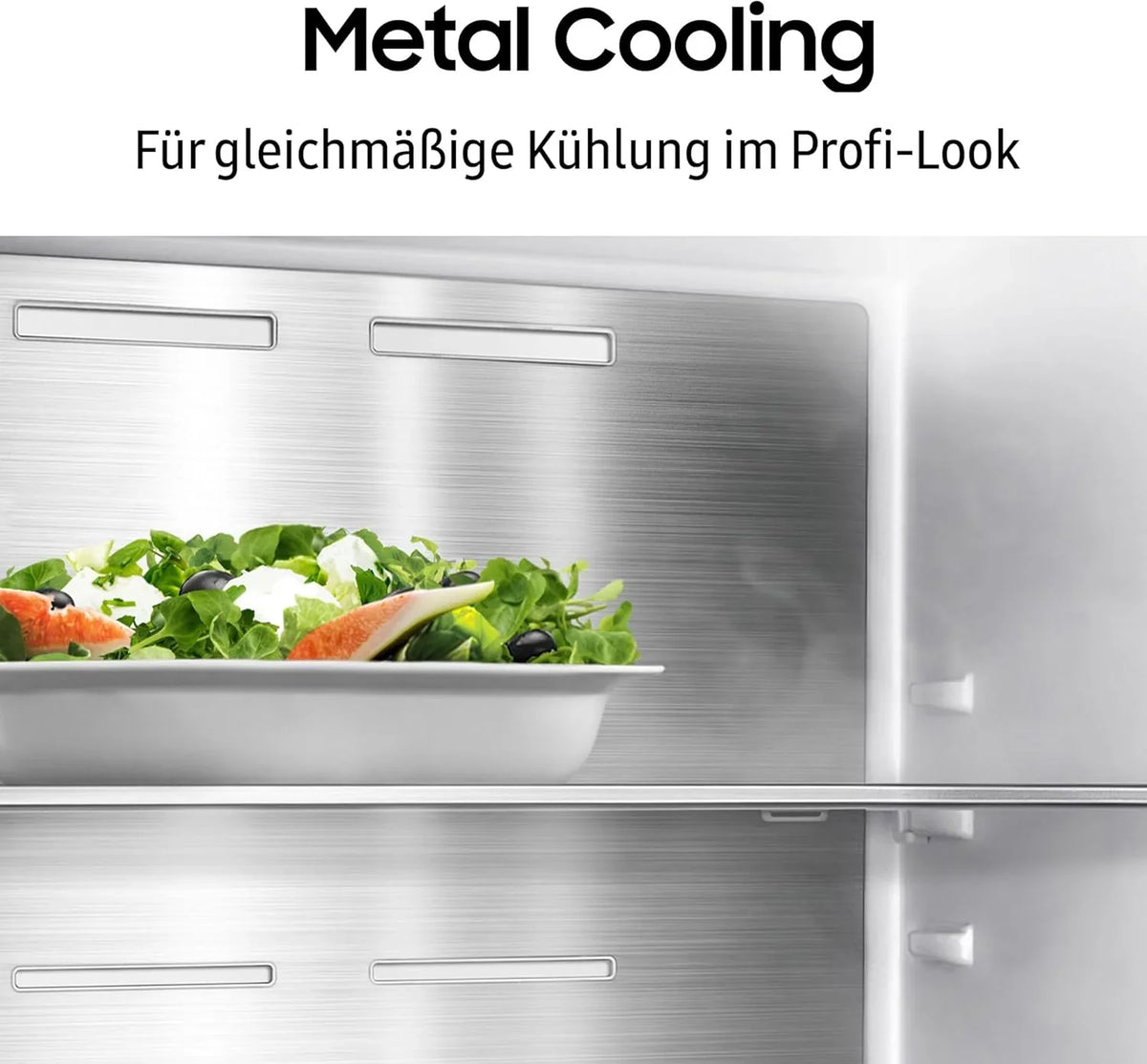 Samsung RB38C7AGWS9/EF Kühl-Gefrierkombination. 203 cm. 387 l. AI-Kühlschrank mit Gefrierfach. SmartThings AI Energy Mode. Cool Select+. Twin Cooling