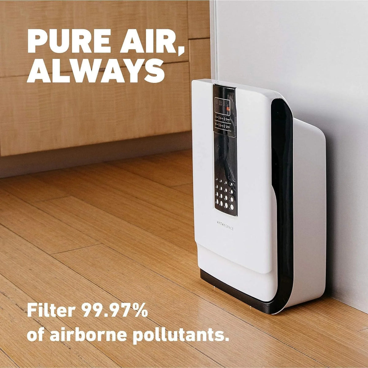 A truly efficient air filter household air purifier. capable of removing 99.9% of dust. smoke. pet dander. odors. and volatile organic compounds. with a coverage area of up to 1500 square feet. A quiet air purifier with intelligent sensors. suitable