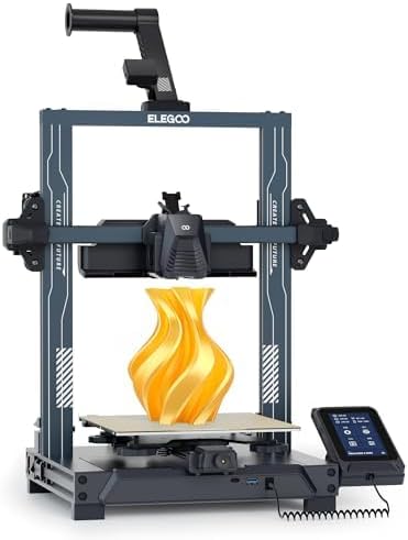 Printer with Auto Bed Leveling. Dual-Gear Direct Extruder. Dual Lead Screw Drive. Removable Capacitive Screen. 8.85x8.85x11in Large Printing Size