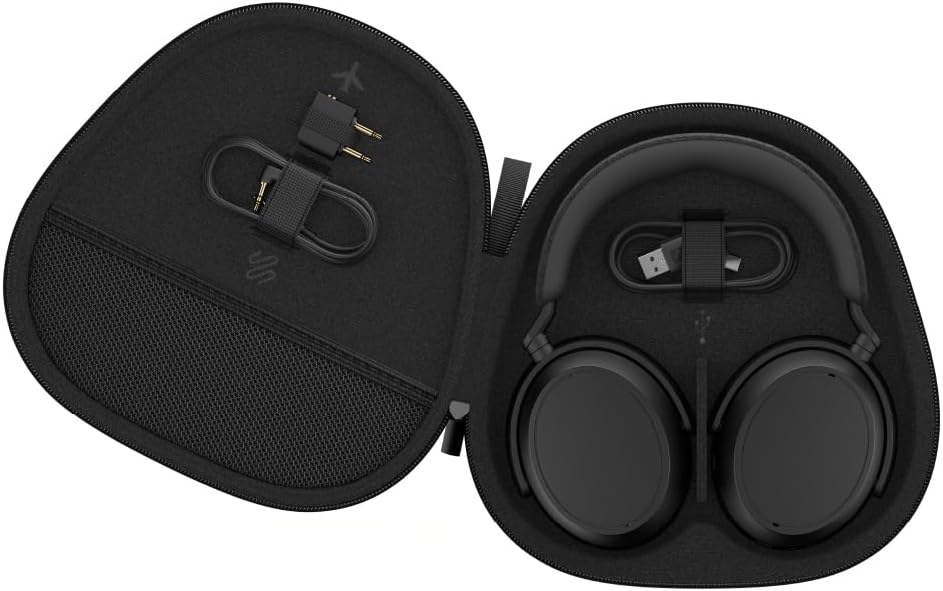Consumer-grade audio power 4 wireless headphones - Support Bluetooth connection. equipped with adaptive noise cancellation function. clear calls. up to 60 hours of battery life. and customizable sound effects. White model.