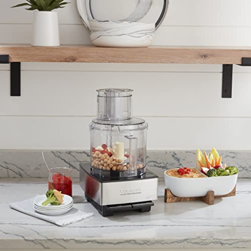 14-Cup Food Processor. Stainless Steel Vegetable Chopper for Mincing. Chopping. Slicing and Food Preparation