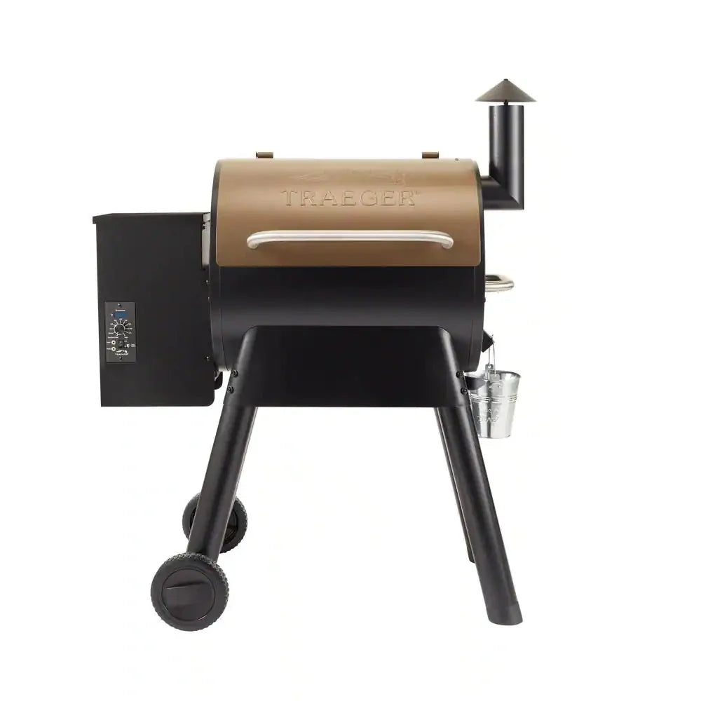 22-Inch Pellet Grill. Bronze