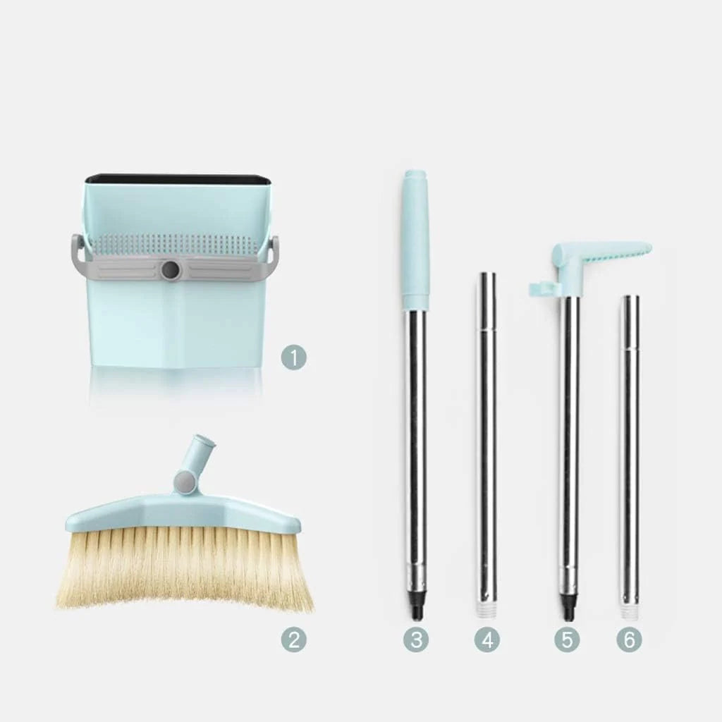 Long Handle Broom and Dustpan Set. Home. Kitchen. Room. Office. Upright Dust Pan Combo for The Lobby Floor