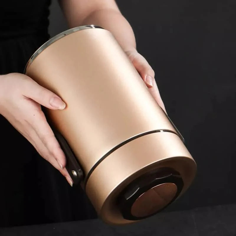 Portable Large Capacity Vacuum Insulation Bento Lunch Box Leak-Proof Food Storage Container Outdoor