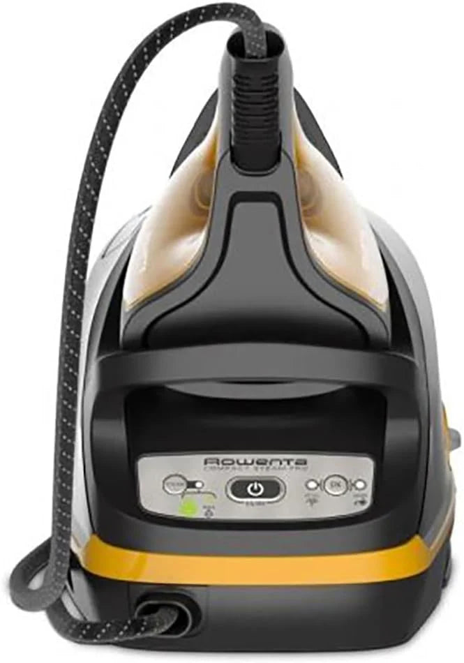 Steam iron. 2200 watts. 1100 milliliters. black/yellow