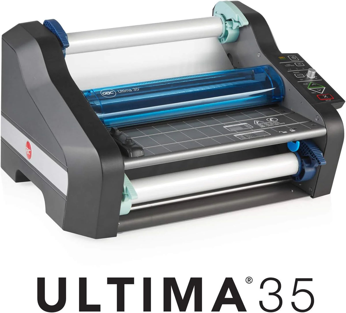 Automatic loading hot-rolled composite machine. with a maximum width of 12 inches. and preheating time less than 2 minutes.