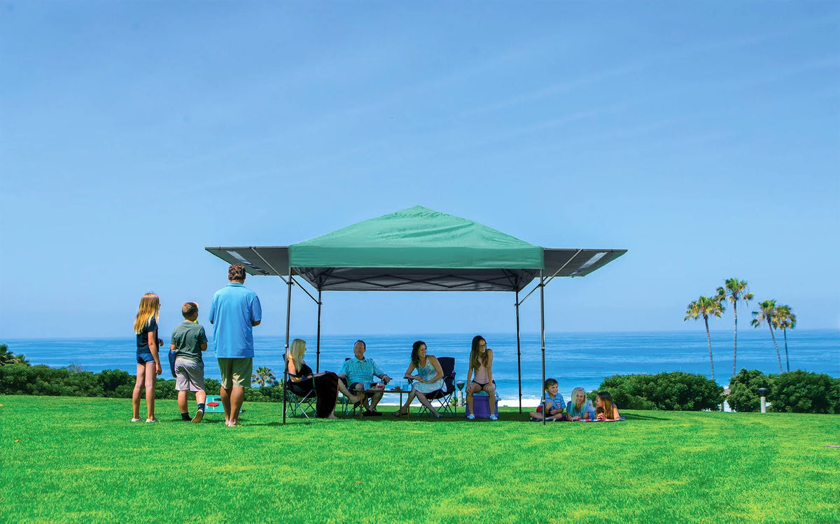10 x 17& Straight Leg Canopy - Turquoise