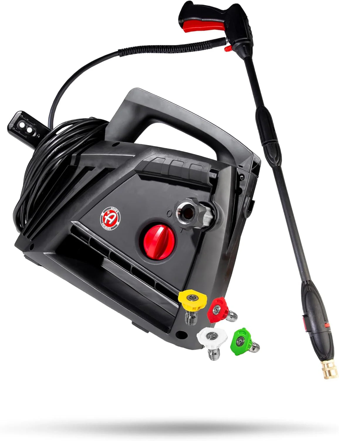 Electric Pressure Washer 2.0. Powerful 1.4 GPM 2000 PSI Car Pressure Washer Sprayer. Snub Nose & Tip Attachment. Use.Car Soap. Patio Boat RV Motorcycle Car Garage Deck Adam's Polishes