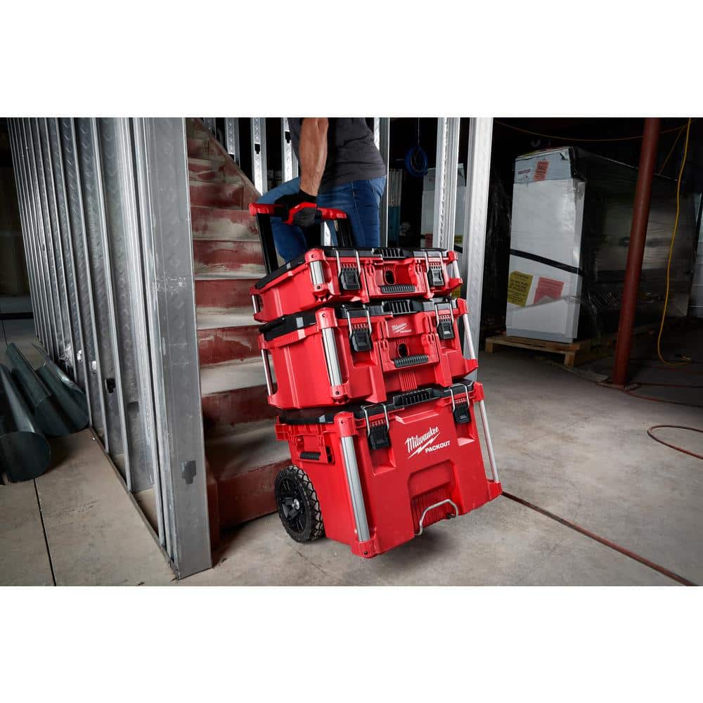 22-Inch Rolling Tool Box Set. Large and Medium Tool Storage Boxes