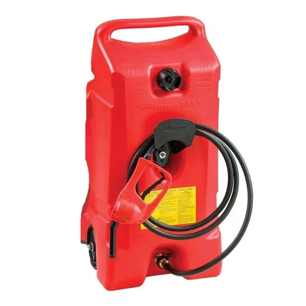 14 Gallon Portable Gas Tank – 2 Pack with Pump. Red
