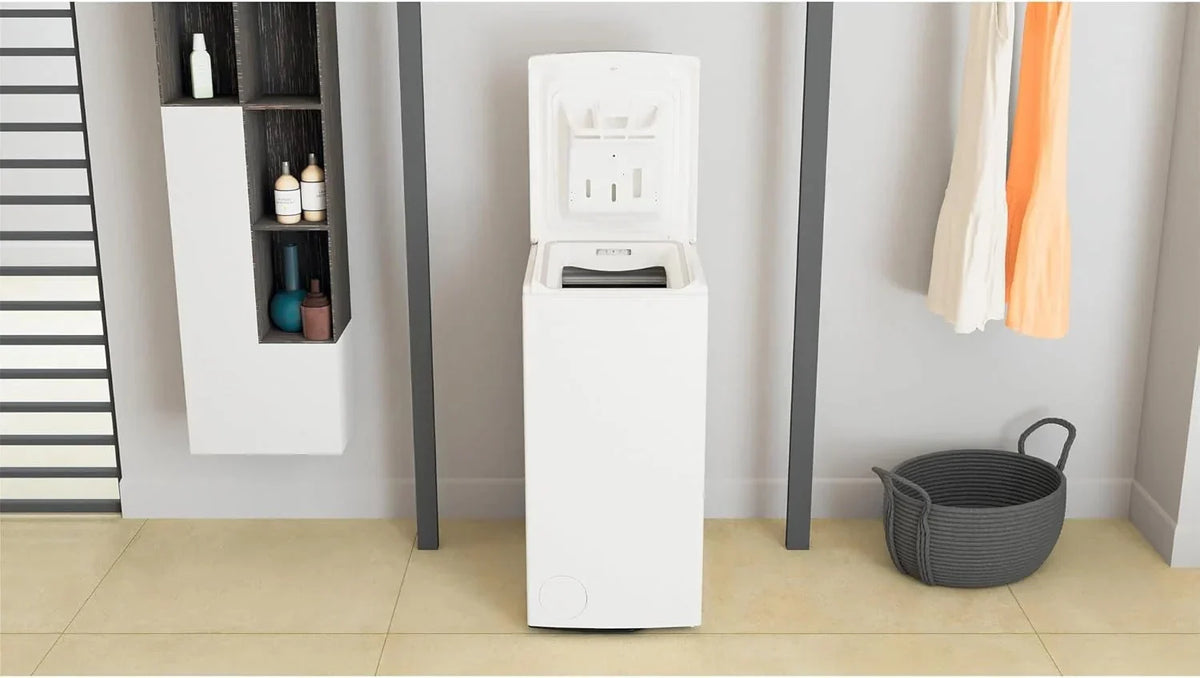 Whirlpool - Lavadora carga superior 6.5 kg TDLR 65230SS EU/N blanco. 1200 rpm. tecnología 6th sense y freshcare. motor universal. eficiencia NEL D