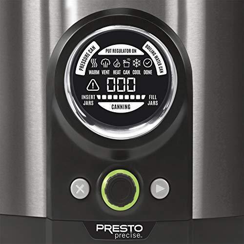 12-Quart Digital Canner. Black Stainless Steel