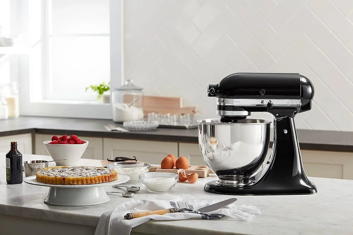 5-Quart Tilt-Head Stand Mixer. Electric Kitchen Mixer with Bowl. Multi-Speed Settings for Baking. Mixing and Food Preparation