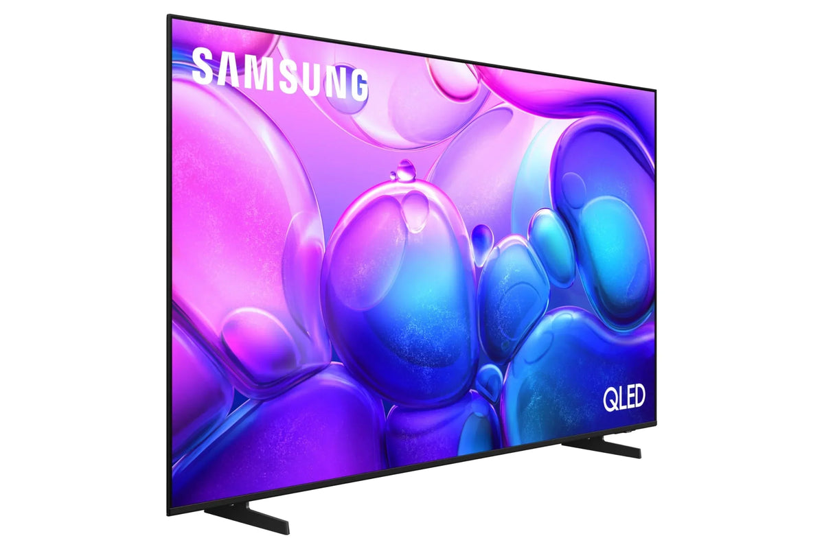 Samsung AI TV 55 Zoll QLED 55Q6F 4K Smart TV. Quantum Dots. Q4 Lite Processor. WiFi. Airplay. HDR. Q-Symphony. OTS Lite. Knox Security. Gaming Hub.