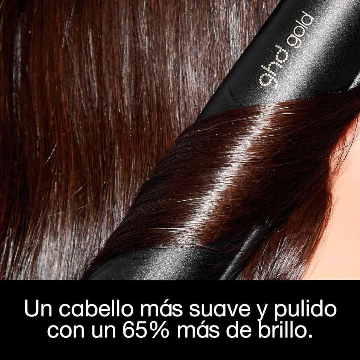 ghd Gold - Plancha de Pelo Profesional Para un Cabello Liso y Brillante - Para Todo Tipo de Cabello - Color Negro. (Enchufe Europeo)