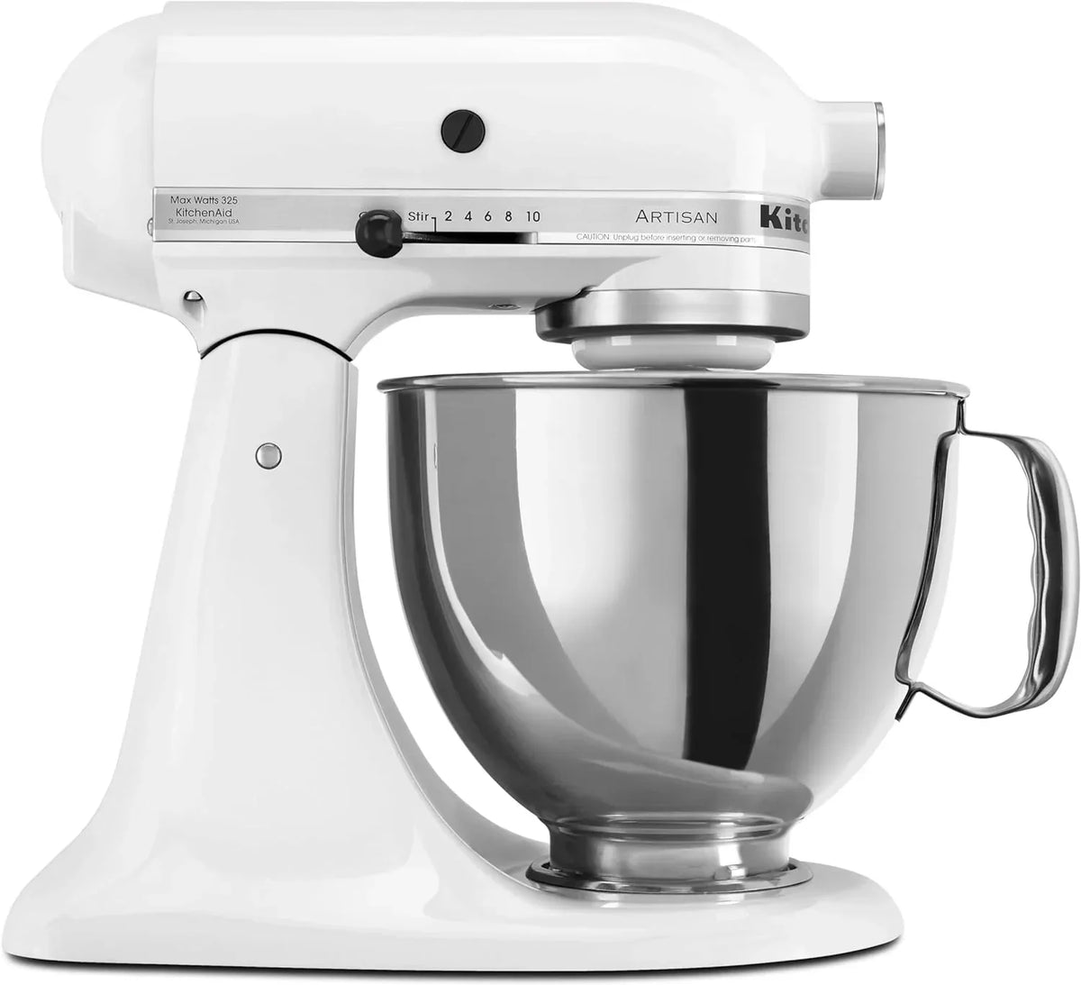 5-Quart Tilt-Head Stand Mixer. Electric Kitchen Mixer with Bowl. Multi-Speed Settings for Baking. Mixing and Food Preparation