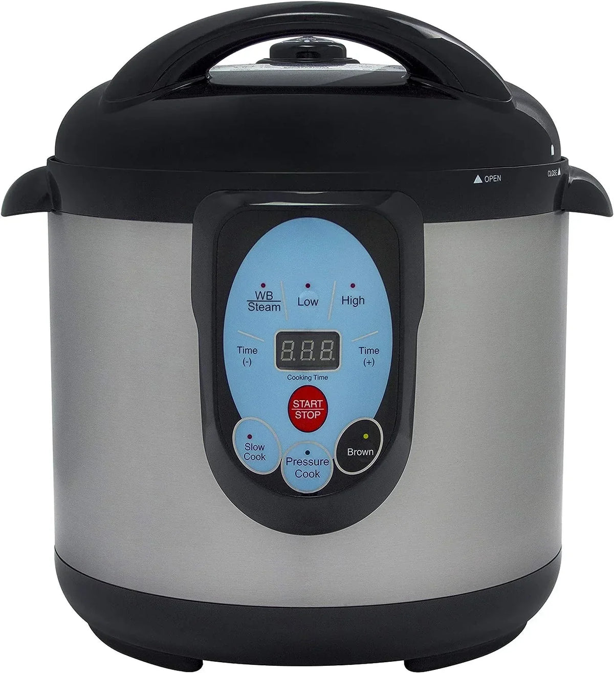 NPC-9 Smart Electric Pressure Cooker and Canner. 9.5 Quart. Stainless Steel