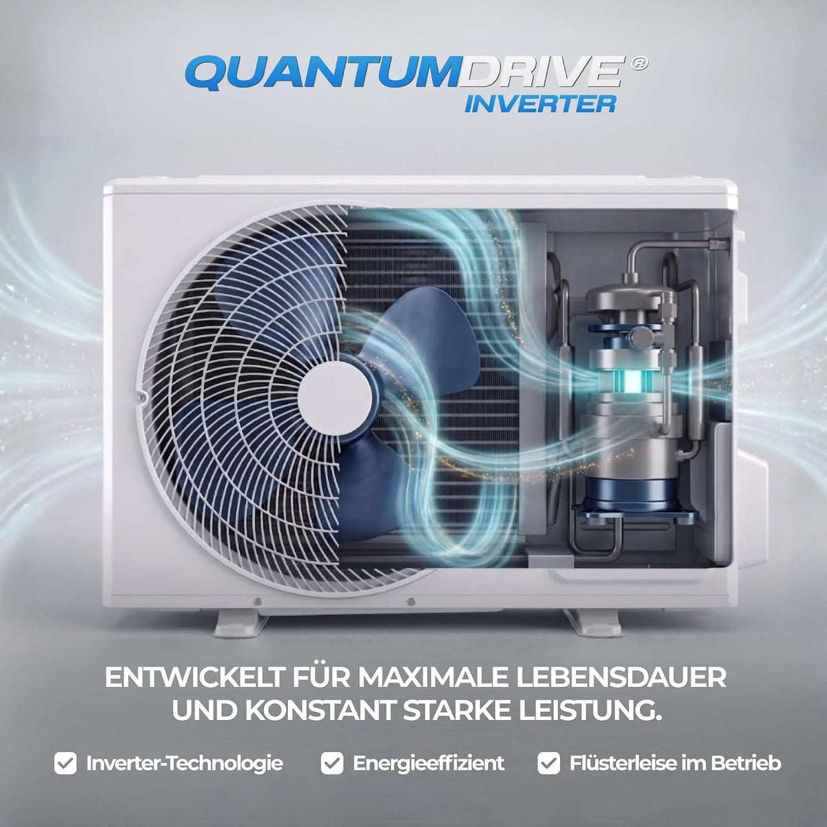 Kältebringer A+++ R290 Split Klimaanlage 12000 BTU (3.7 kW) - mit Heizfunktion. WiFi & App. bis 60m². sehr leise. 5m Kupferleitung. Kältemittel R290.