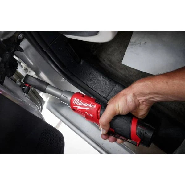 12V Cordless Extended Reach High-Speed Ratchet Set. 1/4-Inch and 3/8-Inch Drive Electric Ratchets. Lithium-Ion Battery Powered