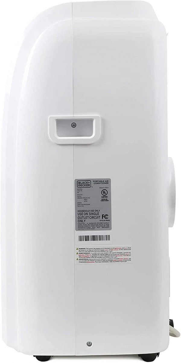 14.000 BTU Portable Air Conditioner with Heat and Remote Control. White