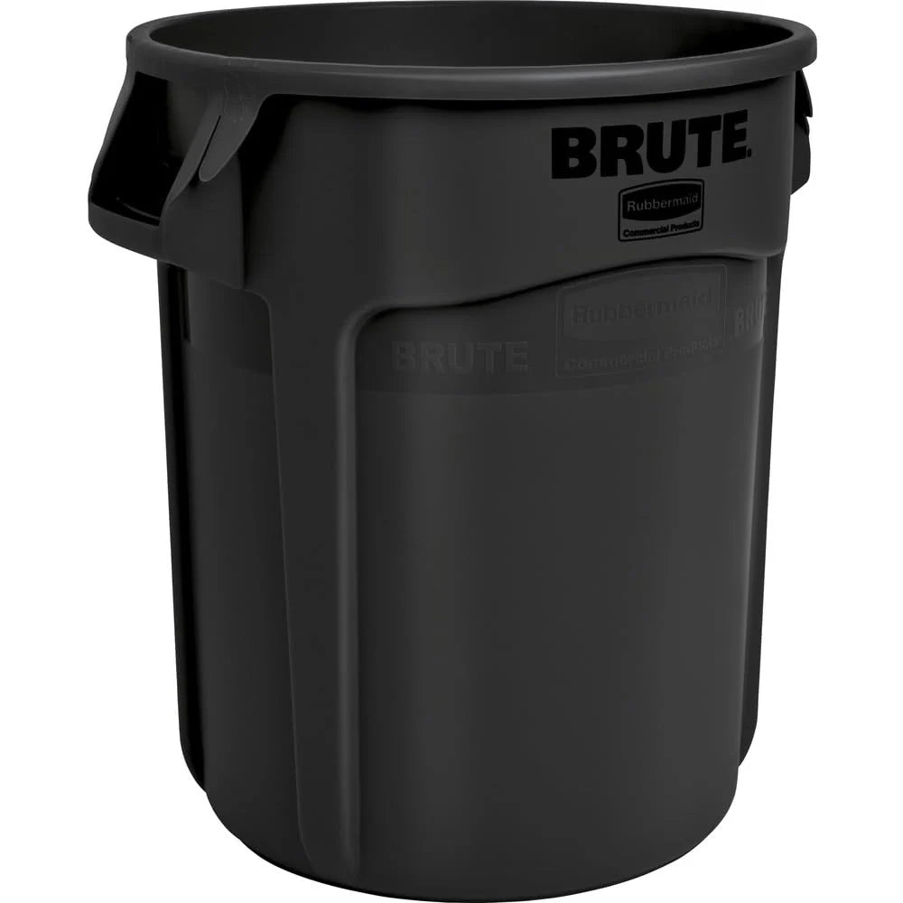 Heavy-duty round trash can / dumpster. 20-gallon capacity. white. suitable for outdoor garbage containers in places such as garden workers / construction workers / restaurants / backyards / offices / warehouses. 6 pieces per set.