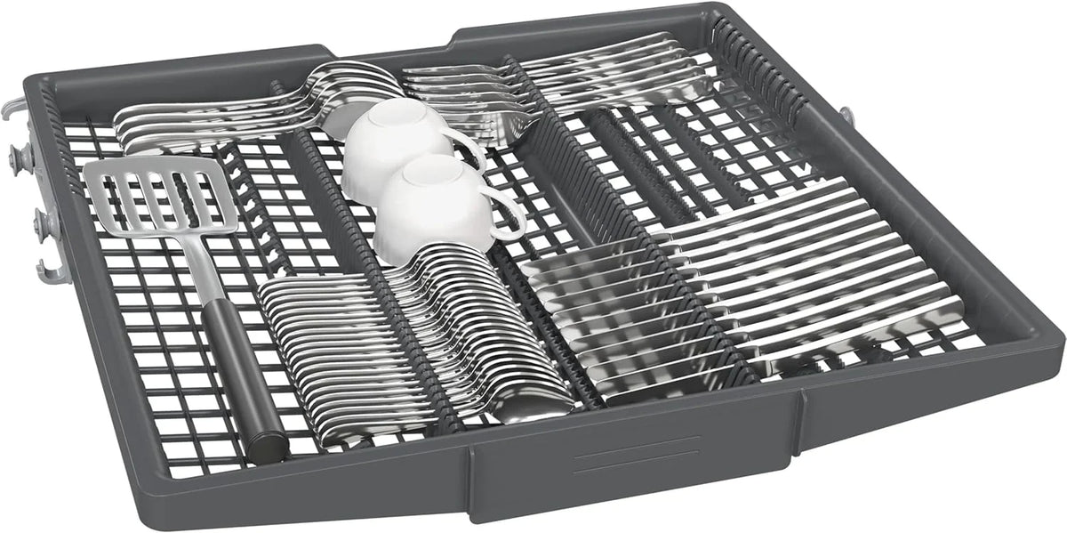 Siemens SX95EX12CE. iQ500 Smarter Geschirrspüler. Vollintegrierte Spülmaschine. 60 cm. Made in Germany. XXL. Besteckschublade. Extra leise. varioSpeed