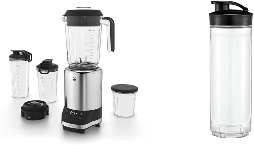 WMF Kult Pro Multifunktionsmixer Hochleistungsmixer. 30.000 U/min. Smoothie Maker. Standmixer. Ice-Crush Funktion. 4 Mixbehlter inkl. ToGo-Verschluss