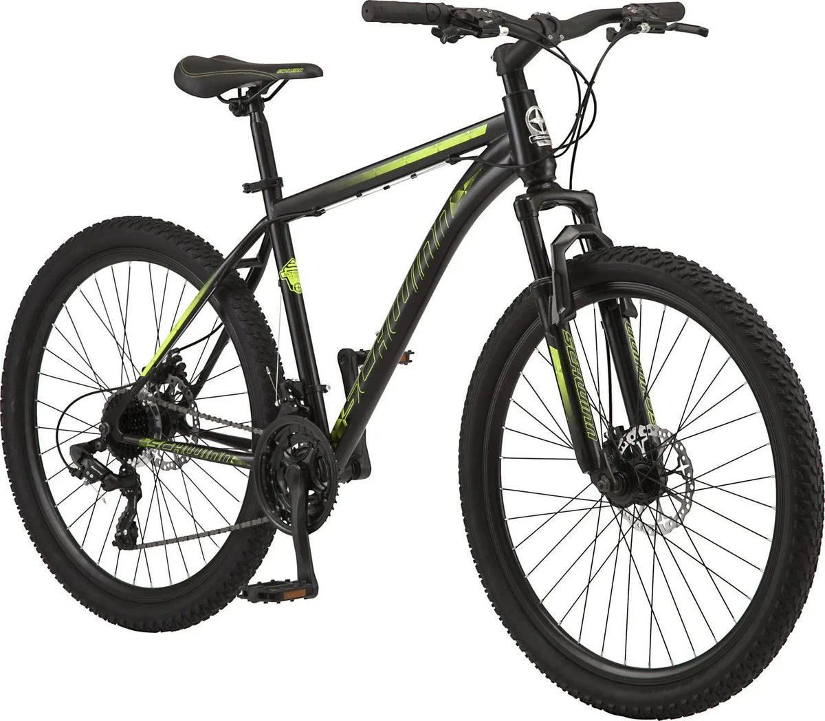 26-Inch Men's Mountain Bike. 21-Speed. Black