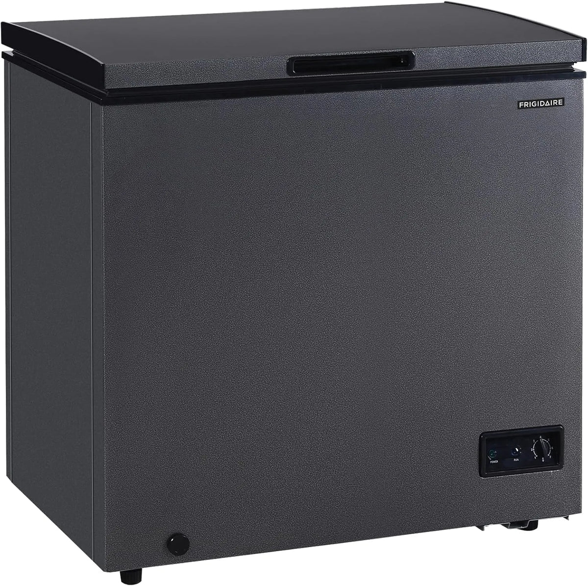 7 Cu. Ft. Chest Freezer with Adjustable Thermostat and Removable Basket. Granita Finish