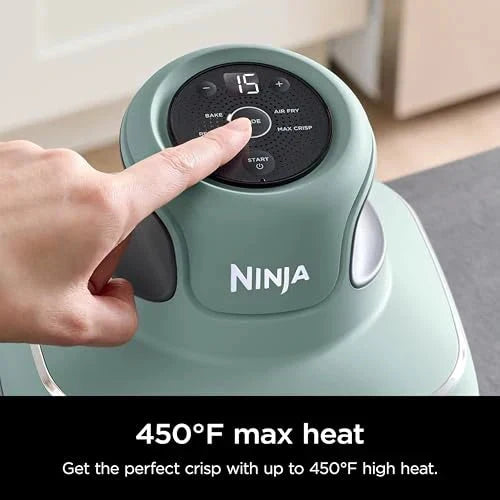 2026 Ninja Crispi Freidora de Aire Caliente. Compatible con Microondas. Congelador y Lavavajillas. Sistema de Cocina Portátil en Vidrio No Tóxico.