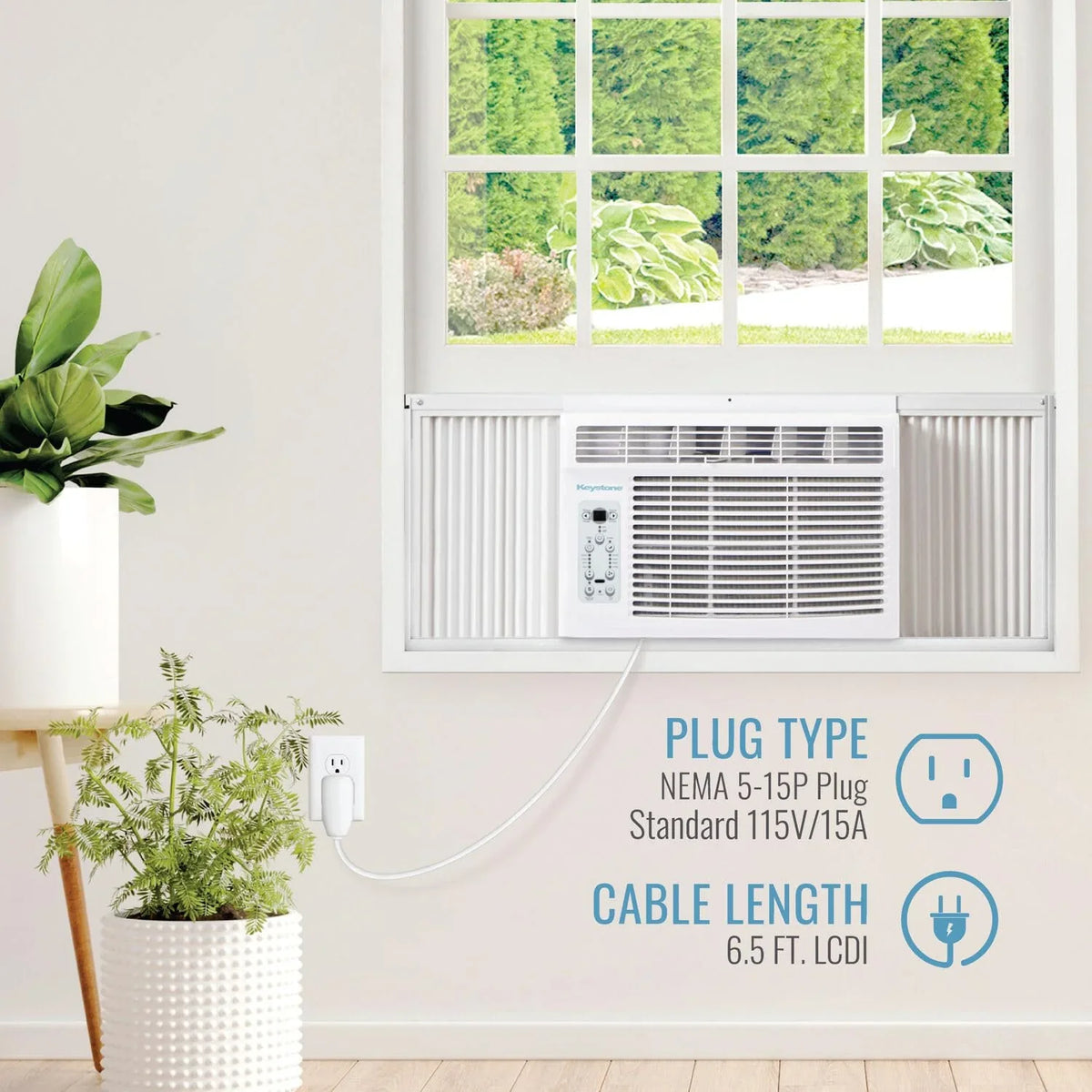 14.500 BTU Window Air Conditioner and Dehumidifier