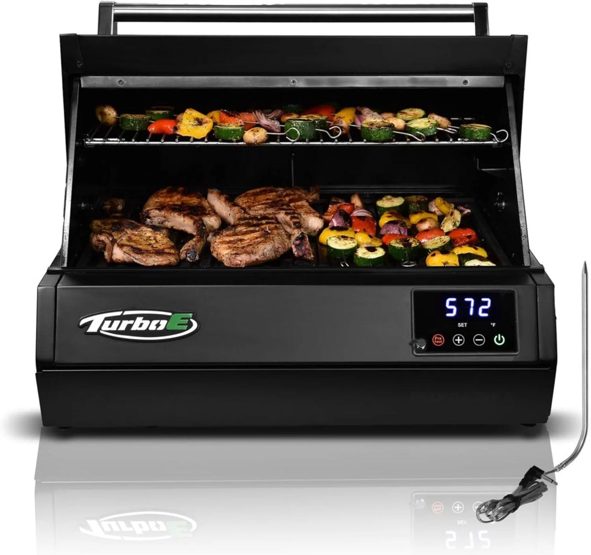 Electric Barbecue Grill | Compact design. quick preheating. digital temperature control | High-power infrared outdoor barbecue and grilling function