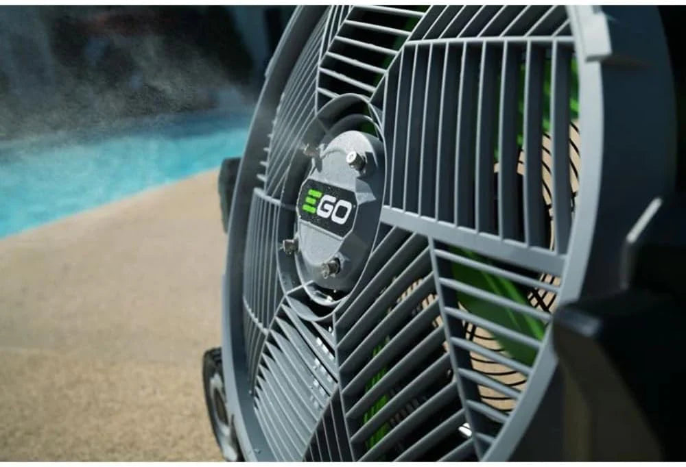 Portable spray fan. outdoor electric type. 18 inches. 5-speed fan. without battery and charger -