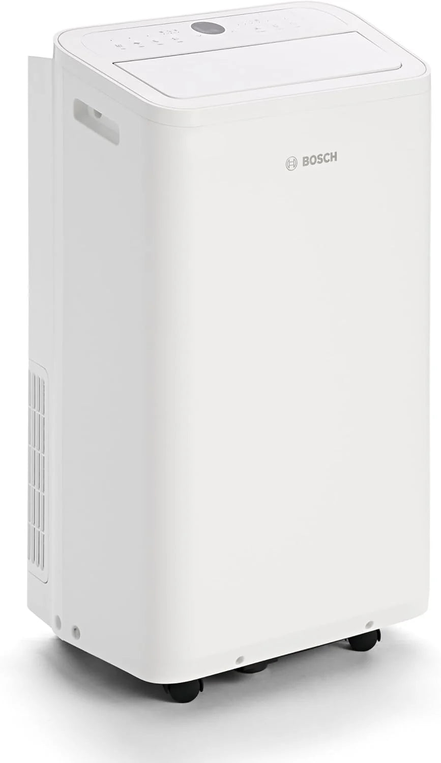 Bosch Cool 4000 Mobiles Klimagerät - 3-in-1: Klimagerät. Luftentfeuchter. Ventilator - 2.6 kW für Räume bis zu 35m² - Mit Auto-Modus. Silent-Modus &
