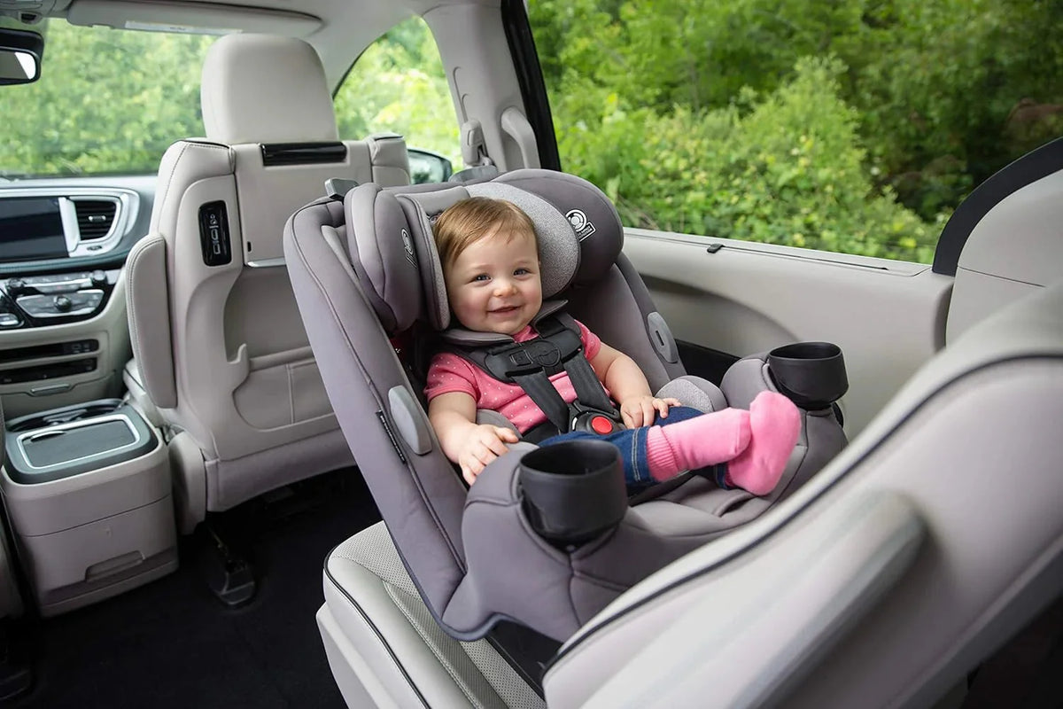 3-in-1 Convertible Car Seat. All-In-One Infant Toddler Booster Seat. Rear & Forward Facing Child Safety Seat