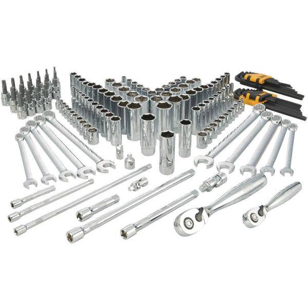 156-Piece Mechanics Tool Set. Professional Hand Tool Kit