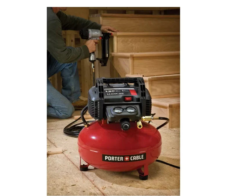 150 PSI. 6 Gallon Oil-Free Pancake Air Compressor